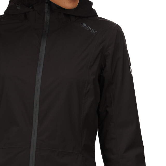 Regatta Dames pulton ii waterdichte jas UTRG6992_black large