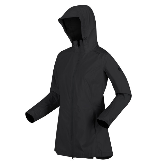 Regatta Dames pulton ii waterdichte jas UTRG6992_black large