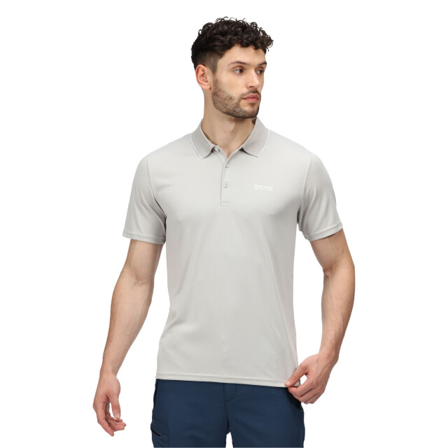 Regatta Heren maverick v actief poloshirt UTRG4931_silvergrey large