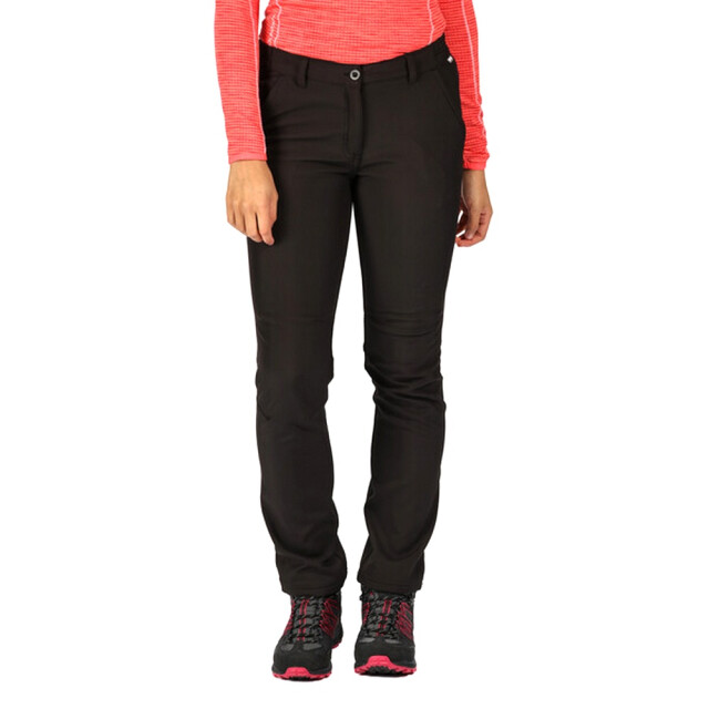 Regatta Geweldige outdoors dames fenton softshell wandelbroek UTRG2198_black large