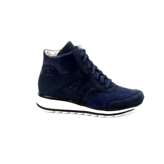 Durea 9745 wijdte H Veterschoenen Blauw 9745 wijdte H large