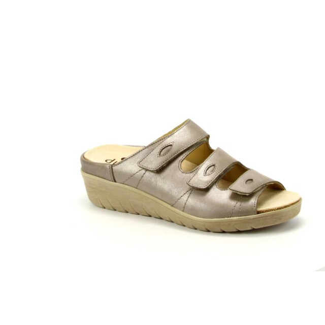 Durea 7369 wijdte E Slippers Taupe 7369 wijdte E large