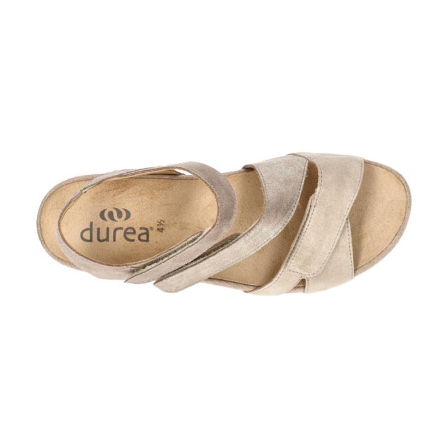 Durea 7405 wijdte H Sandalen Taupe 7405 wijdte H large