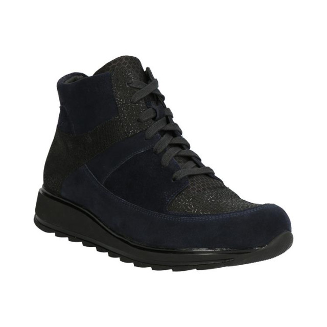 Durea 9684 wijdte K Veterschoenen Blauw 9684 wijdte K large