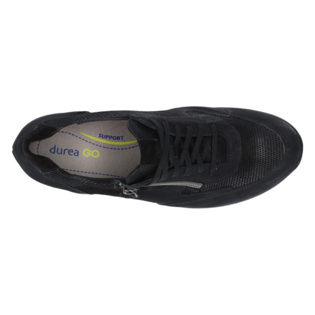 Durea 6260 wijdte H Veterschoenen Zwart 6260 wijdte H large