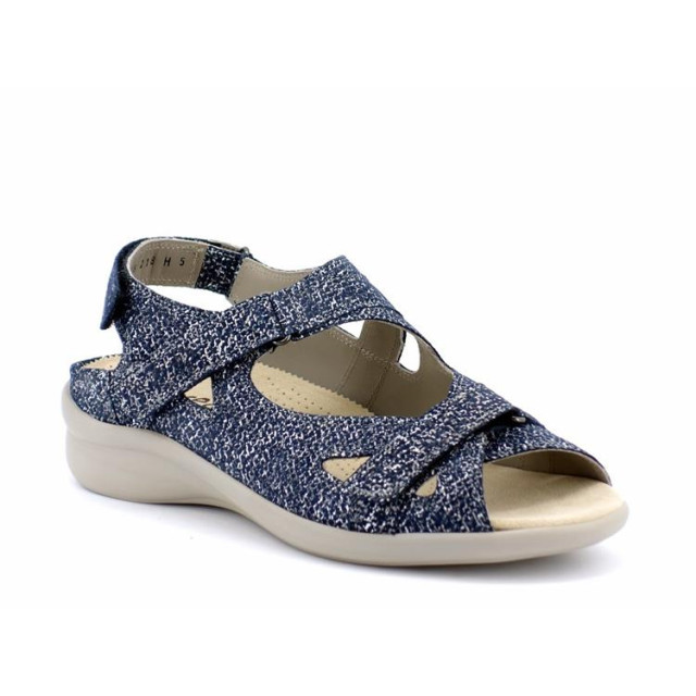 Durea 7376 wijdte H Sandalen Blauw 7376 wijdte H large