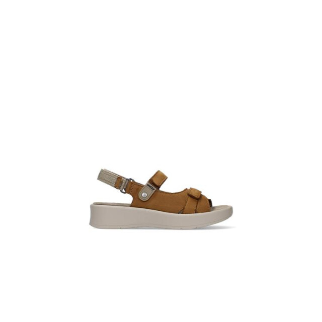 Wolky 05350 Globe Longbeach nubuck Sandalen Bruin 05350 Globe Longbeach nubuck large