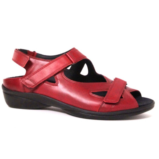Durea 7258 wijdte H Sandalen Rood 7258 wijdte H large