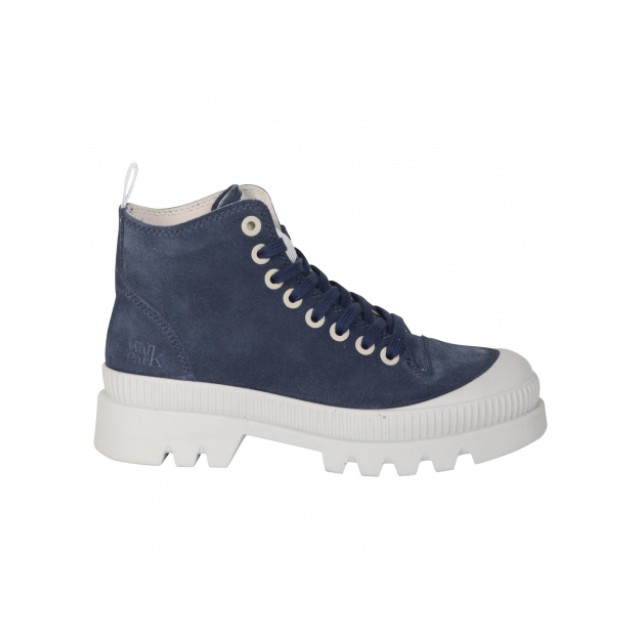 Walk in the Park 5252 suede sneaker donker blauw WP5252 large