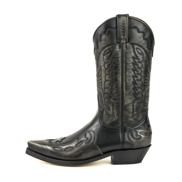 Mayura Boots Cowboy laarzen 1927-c -milanelo bone/pull oil negro 1927-C -MILANELO BONE/PULL OIL NEGRO large