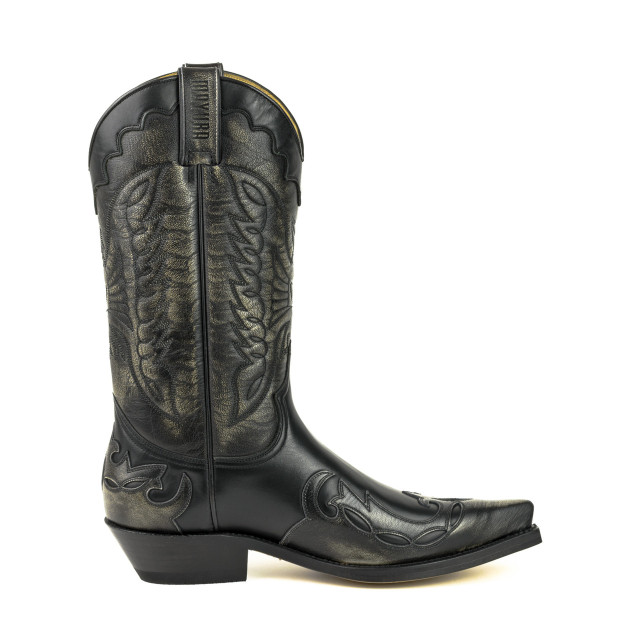 Mayura Boots Cowboy laarzen 1927-c -milanelo bone/pull oil negro 1927-C -MILANELO BONE/PULL OIL NEGRO large