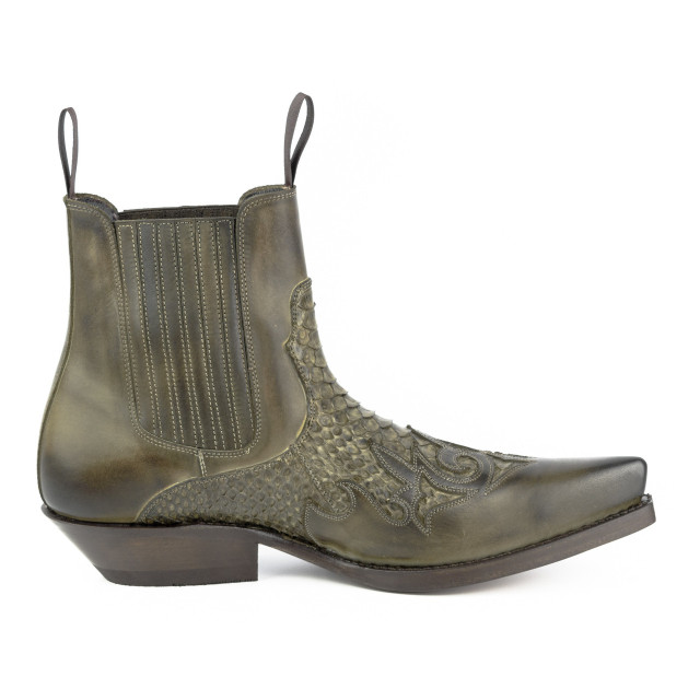 Mayura Boots Cowboy laarzen rock-2500-vacuno / ROCK-2500-VACUNO / PYTHON TAUPE large