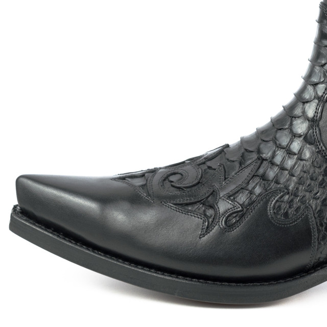 Mayura Boots Cowboy laarzen rock-2500-vacuno / negro ROCK-2500-VACUNO / PYTHON NEGRO large