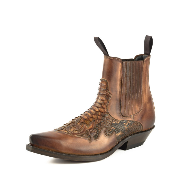 Mayura Boots Cowboy laarzen rock-2500-vacuno / ROCK-2500-VACUNO / PYTHON COGNAC large