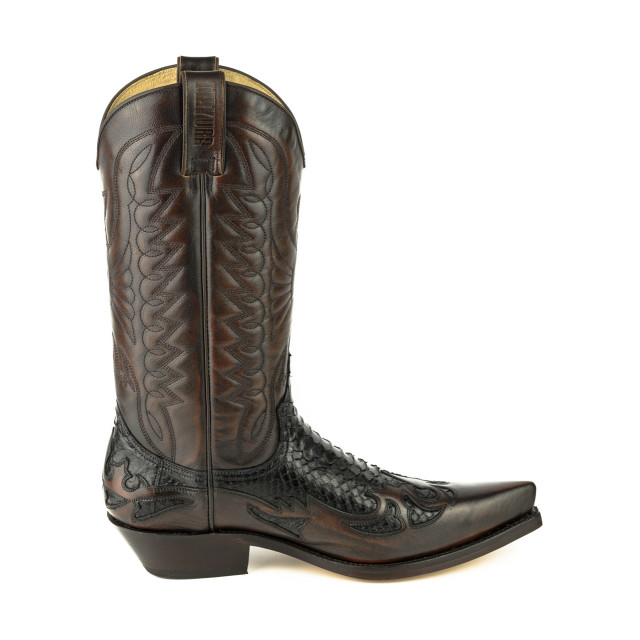 Mayura Boots Cowboy laarzen 1935-milanelo zamora/ negro 1935-MILANELO ZAMORA/PYTHON NEGRO large