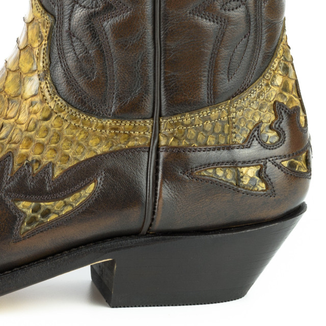 Mayura Boots Cowboy laarzen 1935-milanelo zamora/ 3- size 1935-MILANELO ZAMORA/PYTHON CAMEL 3- Size 46 large