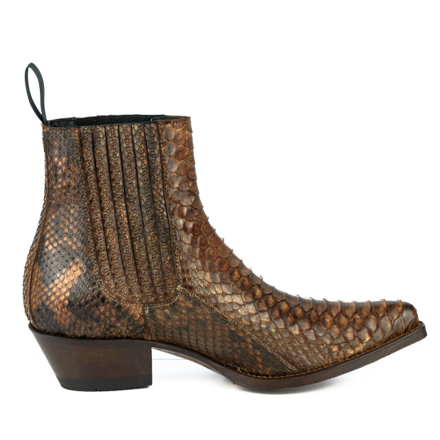 Mayura Boots Cowboy laarzen marie-2496- natural MARIE-2496-PYTHON NATURAL COGNAC large