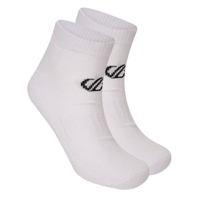 Dare2b Unisex essentials enkelsokken voor volwassenen (set van 2 stuks) UTRG5429_white large