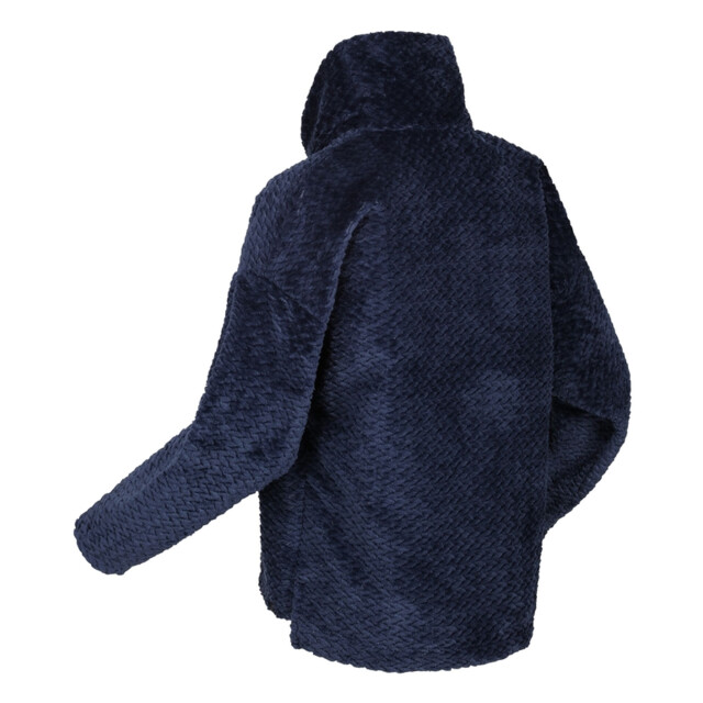 Regatta Dames bekkah gevlochten fluffy trui UTRG8184_navy large