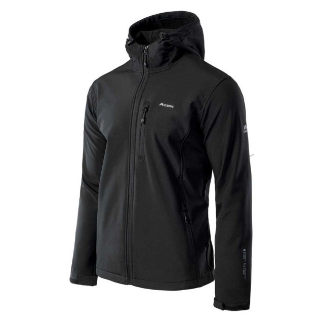 Elbrus Heren iver softshell jas UTIG2616_black large