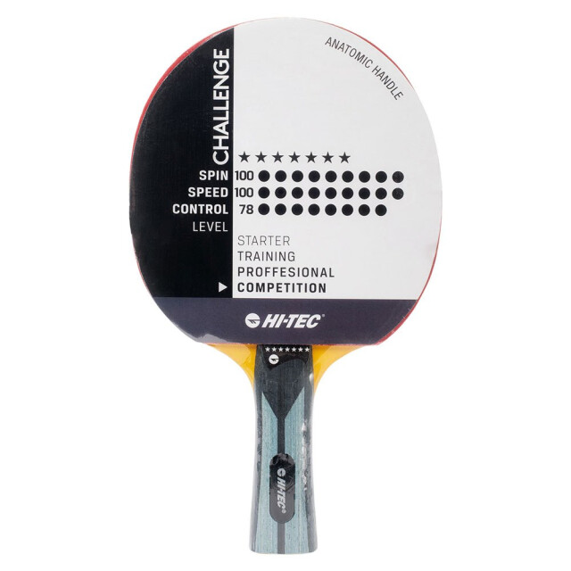 Hi-Tec Challenge tafeltennisbatje UTIG415_blackcoolgrey large