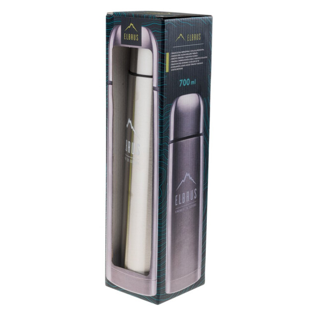 Elbrus Garde roestvrijstalen waterfles 700ml UTIG2617_silver large