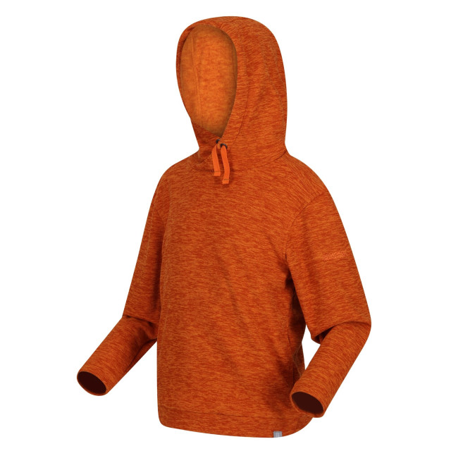 Regatta Kinderen/kinderen keyon hooded fleece UTRG4542_autumnmaplemarl large