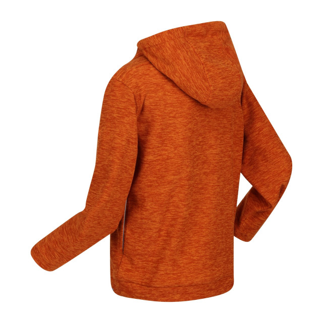 Regatta Kinderen/kinderen keyon hooded fleece UTRG4542_autumnmaplemarl large