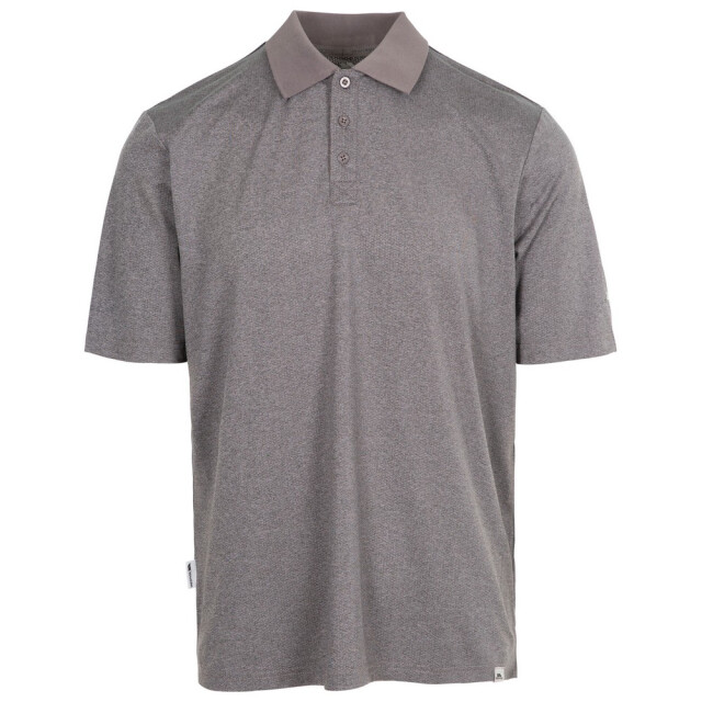 Trespass Heren gedding poloshirt UTTP5903_darkgreymarl large