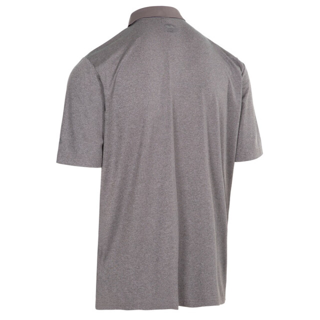 Trespass Heren gedding poloshirt UTTP5903_darkgreymarl large