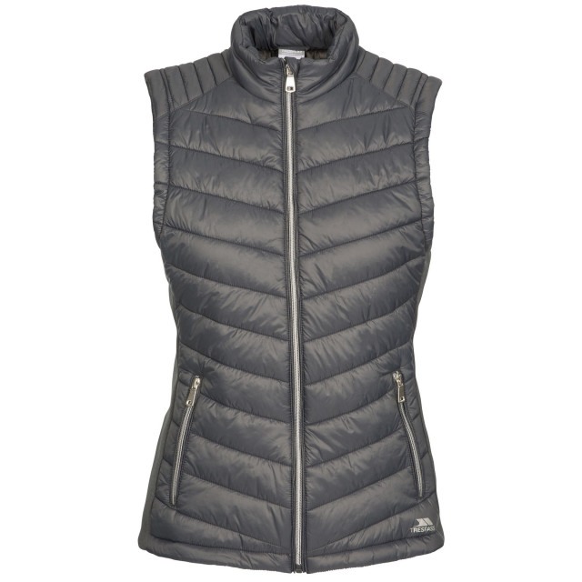 Trespass Dames elanora gewatteerde bodywarmer UTTP4545_carbon large