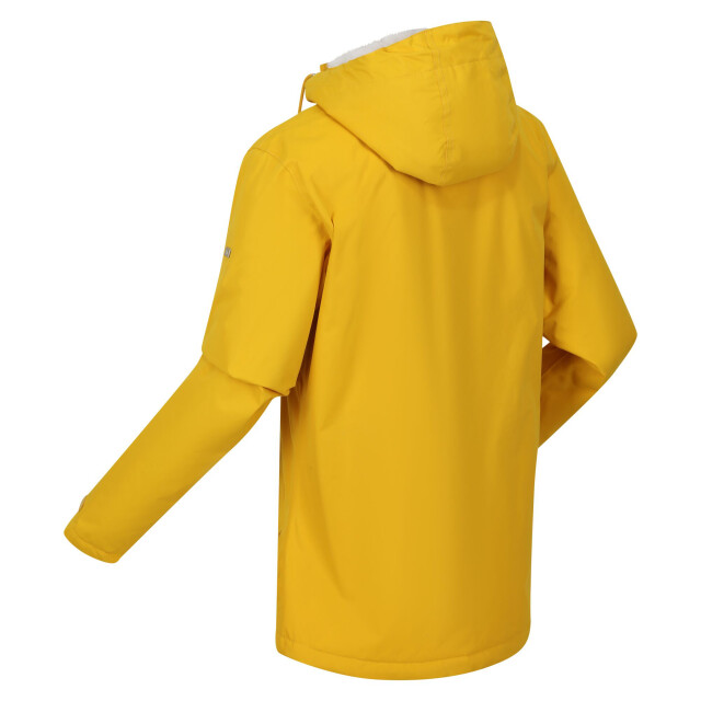Regatta Dames bria faux fur lined waterproof jacket UTRG8083_sunset large