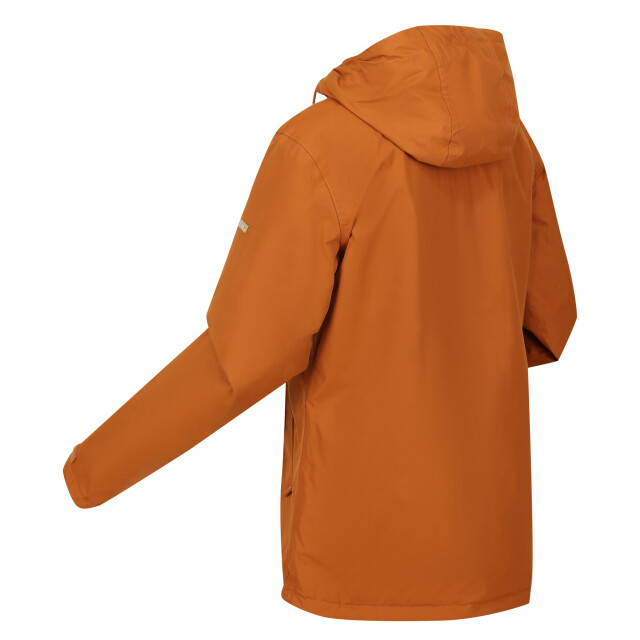 Regatta Dames bria faux fur lined waterproof jacket UTRG8083_copperalmond large