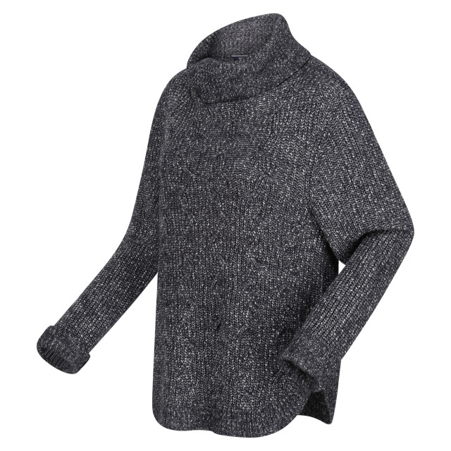 Regatta Dames kensley marl gebreide trui UTRG8170_navy large