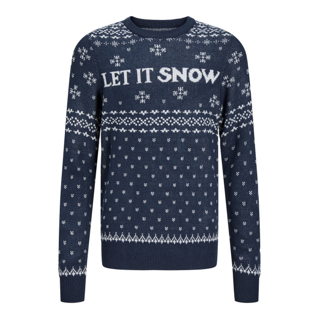 Jack & Jones Kersttrui jongens gebreid jorholly 12247507 large