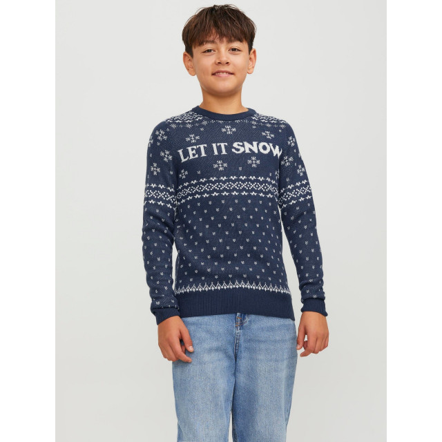 Jack & Jones Kersttrui jongens gebreid jorholly 12247507 large