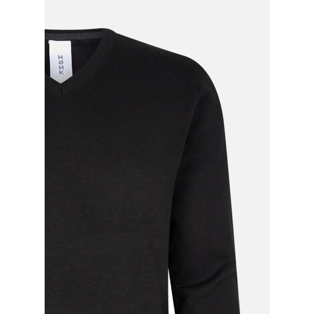 Hønk Pullover met v-hals 180537BLACK large