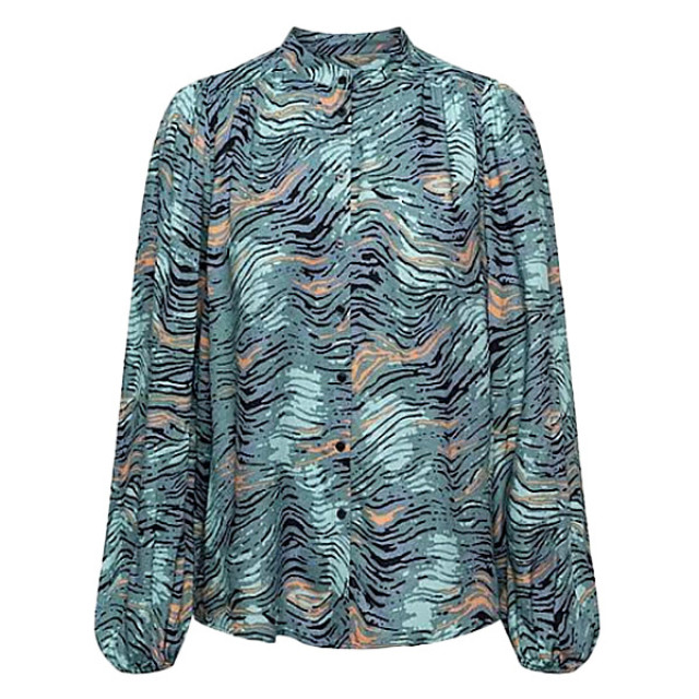 &Co Woman &co women blouse amandine silverpine amandine wrinkle-silverpine large