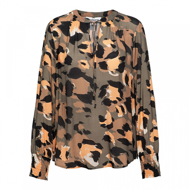 &Co Woman &co women top anine animal khaki Anine Animal - Khaki large