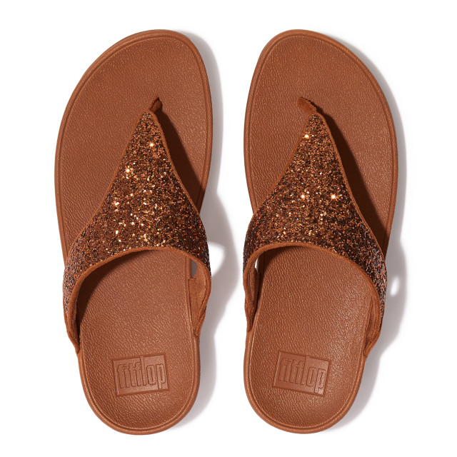 FitFlop Lulu glitter toe-thongs pu glitter X03 large