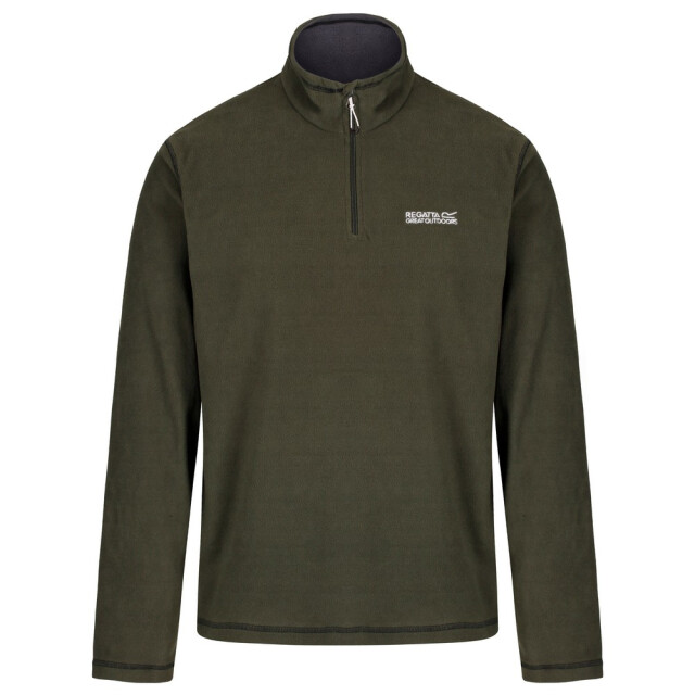Regatta Geweldig voor buiten heren thompson half zip fleece sweater UTRG1390_darkkhaki large