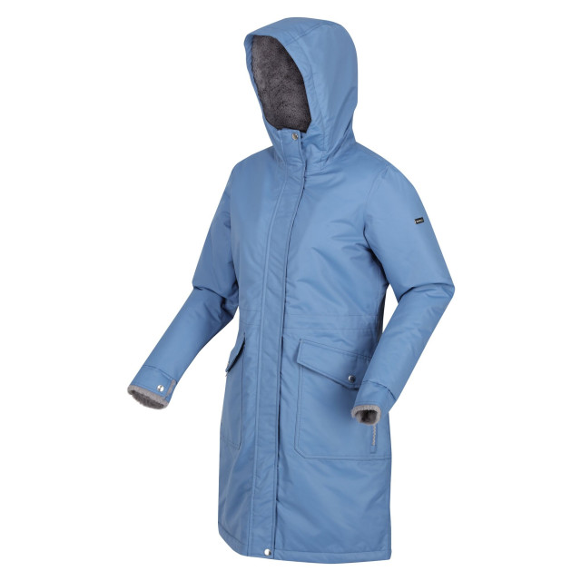 Regatta Dames romine waterdichte parka UTRG8077_slateblue large