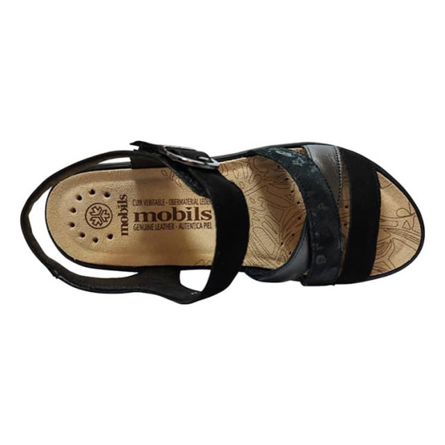 Mephisto pietra Sandalen Zwart pietra large