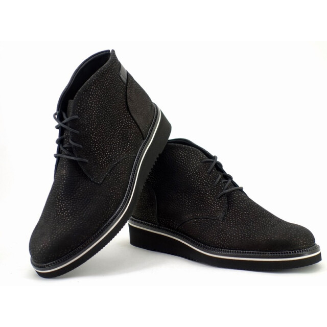 Durea 9654 Wijdte H Veterschoenen Zwart 9654 Wijdte H large