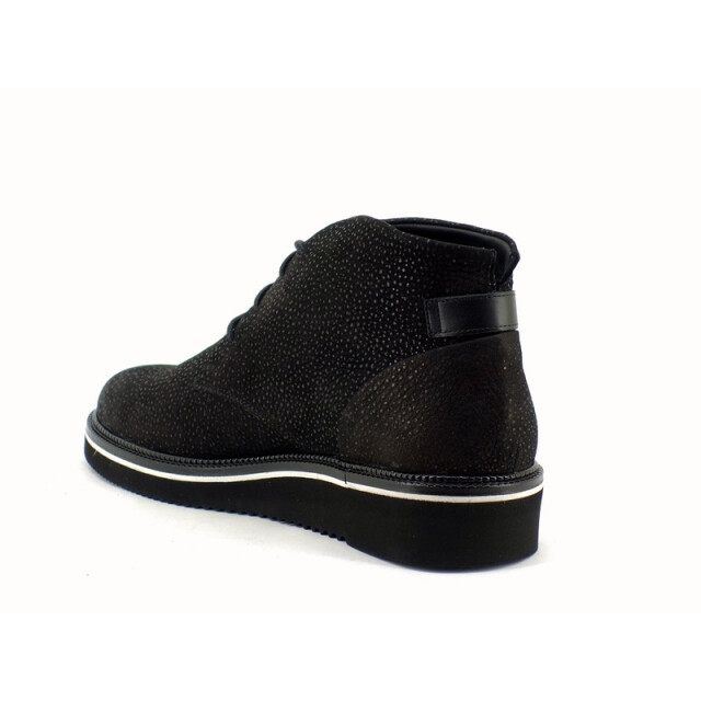 Durea 9654 Wijdte H Veterschoenen Zwart 9654 Wijdte H large