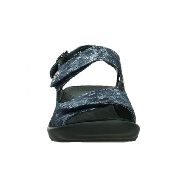 Wolky 03125 Scala Storm suede Sandalen Blauw 03125 Scala Storm suede large