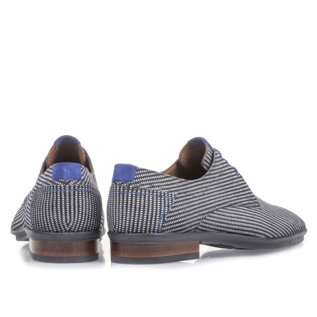 Floris van Bommel 18441 Veterschoenen Blauw 18441 large