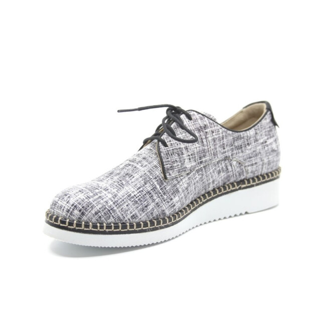 Durea 6191 Wijdte H Veterschoenen Wit 6191 Wijdte H large