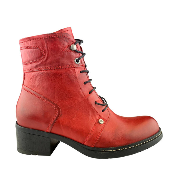 Wolky 01260 Red Deer Softy Wax Enkellaarzen Rood 01260 Red Deer Softy Wax large