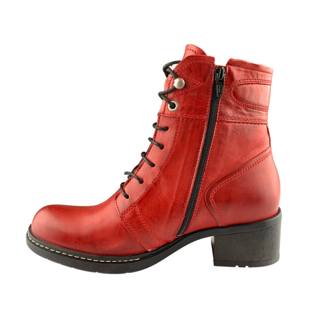 Wolky 01260 Red Deer Softy Wax Enkellaarzen Rood 01260 Red Deer Softy Wax large